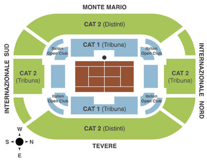 map of rome open arena