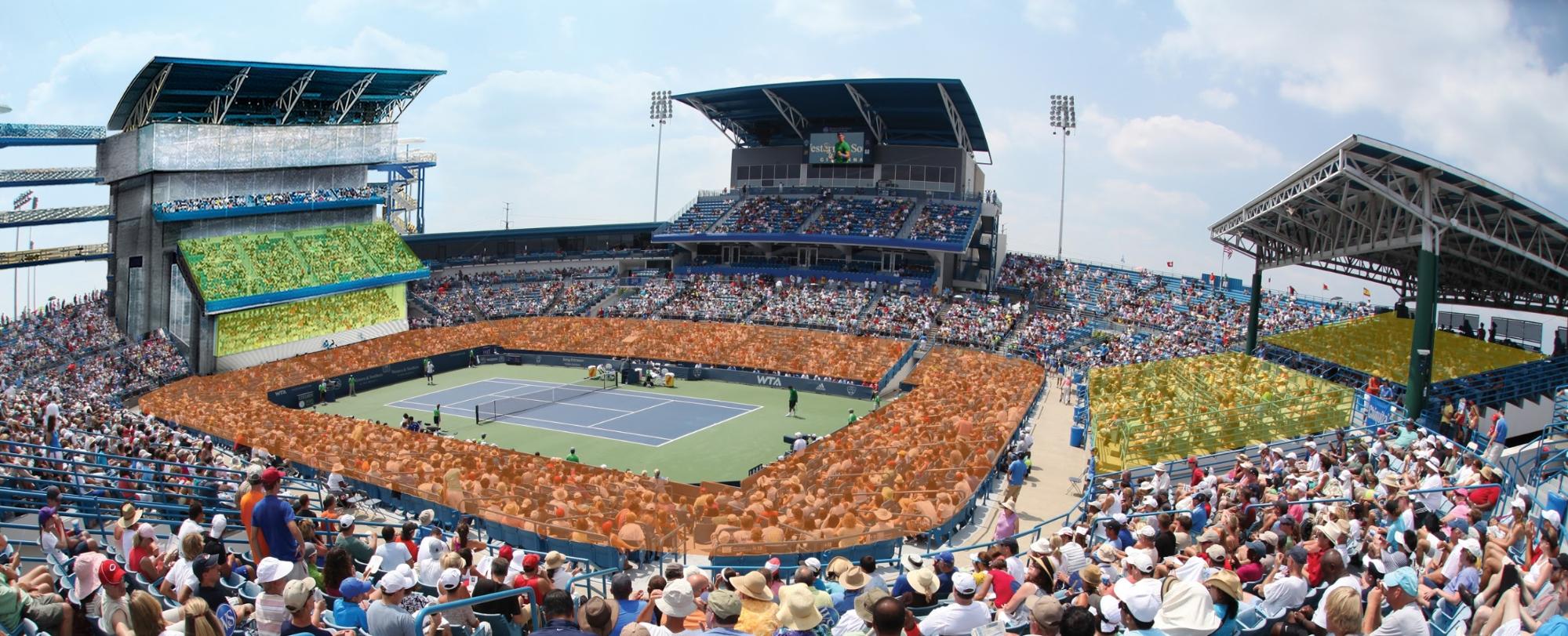 Western And Southern Open Seating Chart / Cincinnati's W&S Open Reveals